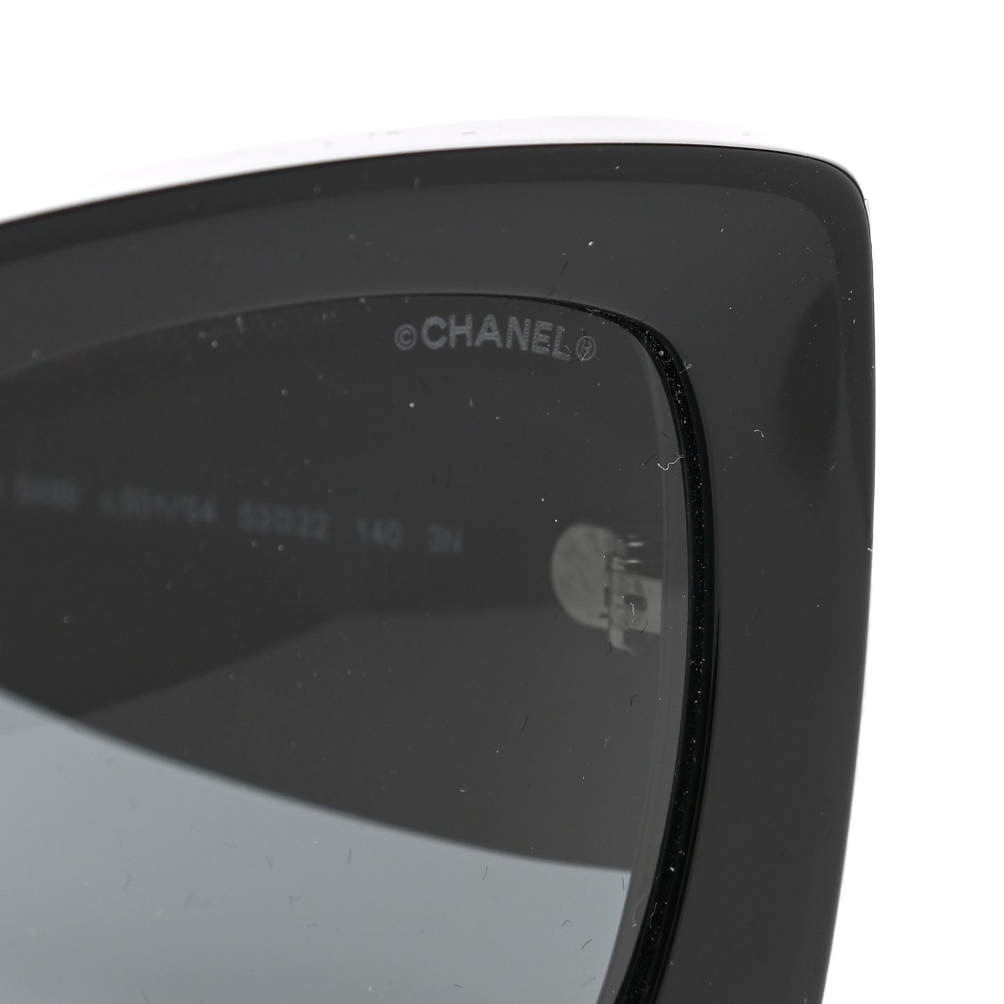 Acetate Rectangle Sunglasses 5435 Black