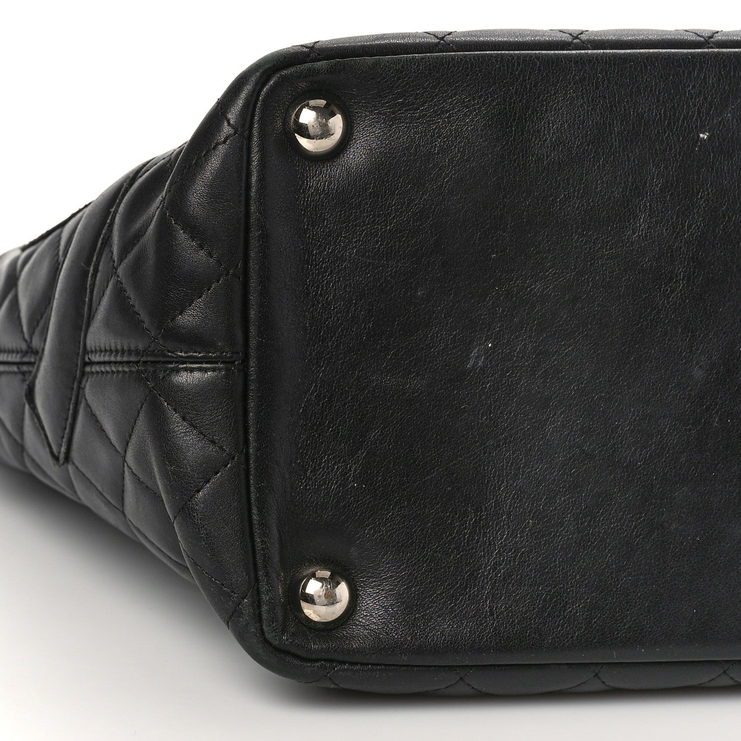 Chanel Calfskin Quilted Large Cambon Tote Black 8 of 15