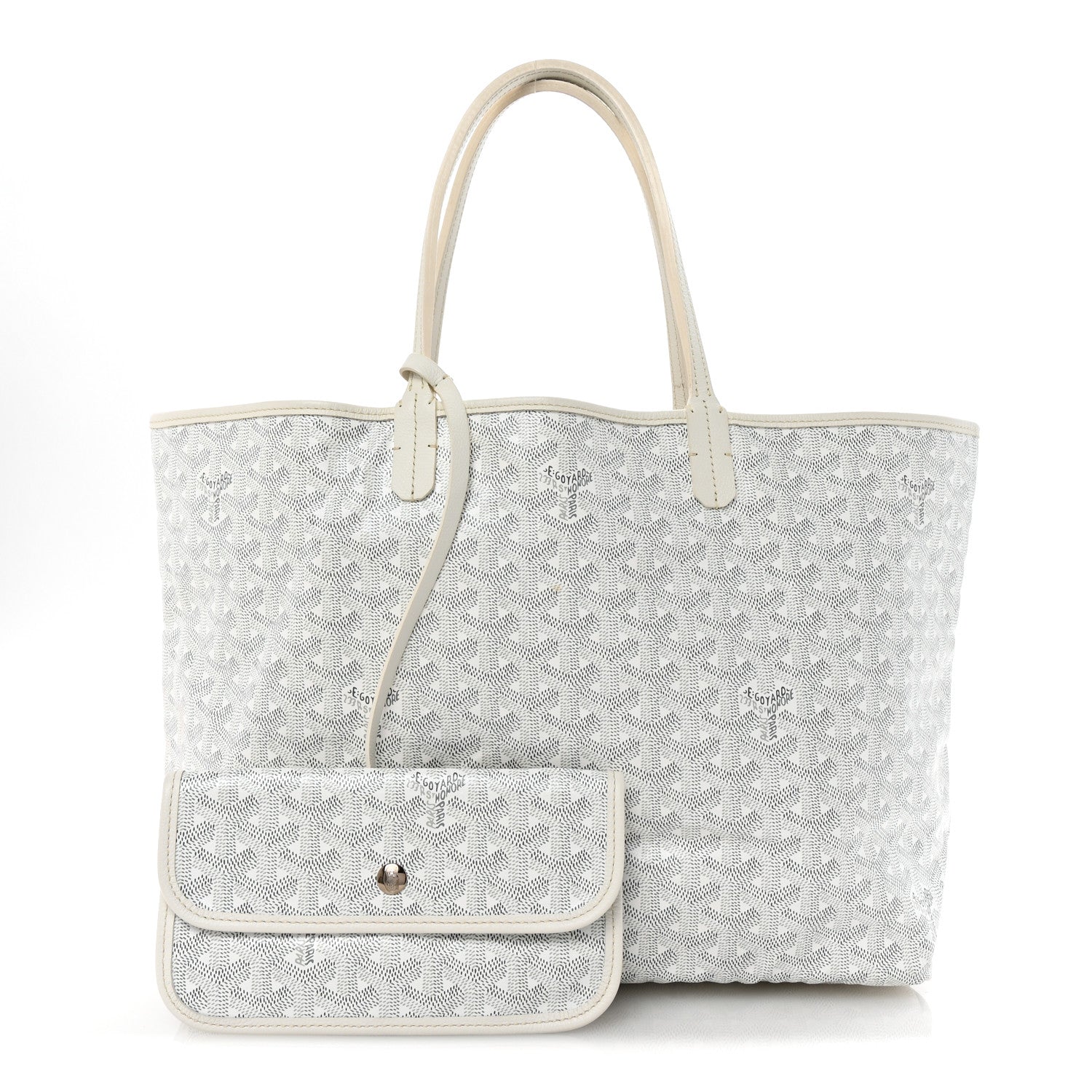 Goyard Goyardine Saint Louis PM White 3 of 9