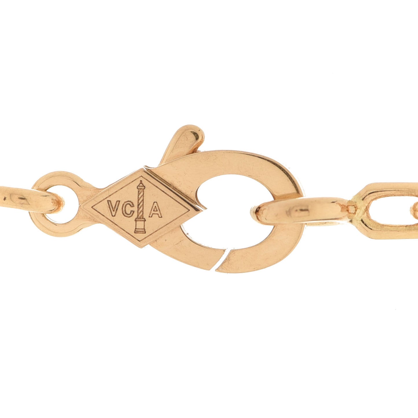 18K Yellow Gold Black Onyx 5 Motifs Vintage Alhambra Bracelet