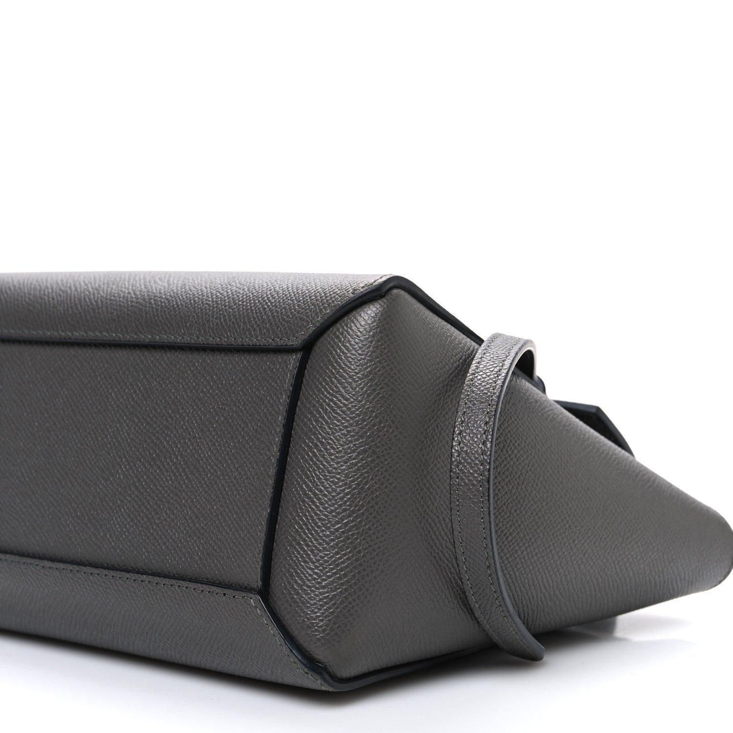 Celine Grained Calfskin Nano Belt Bag Grey 11 of 11