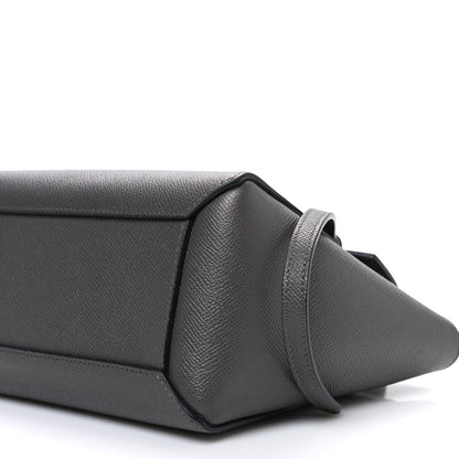 Celine Grained Calfskin Nano Belt Bag Grey 11 of 11