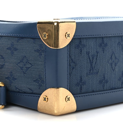 Louis Vuitton Denim Monogram Soft Trunk Navy 7 of 8