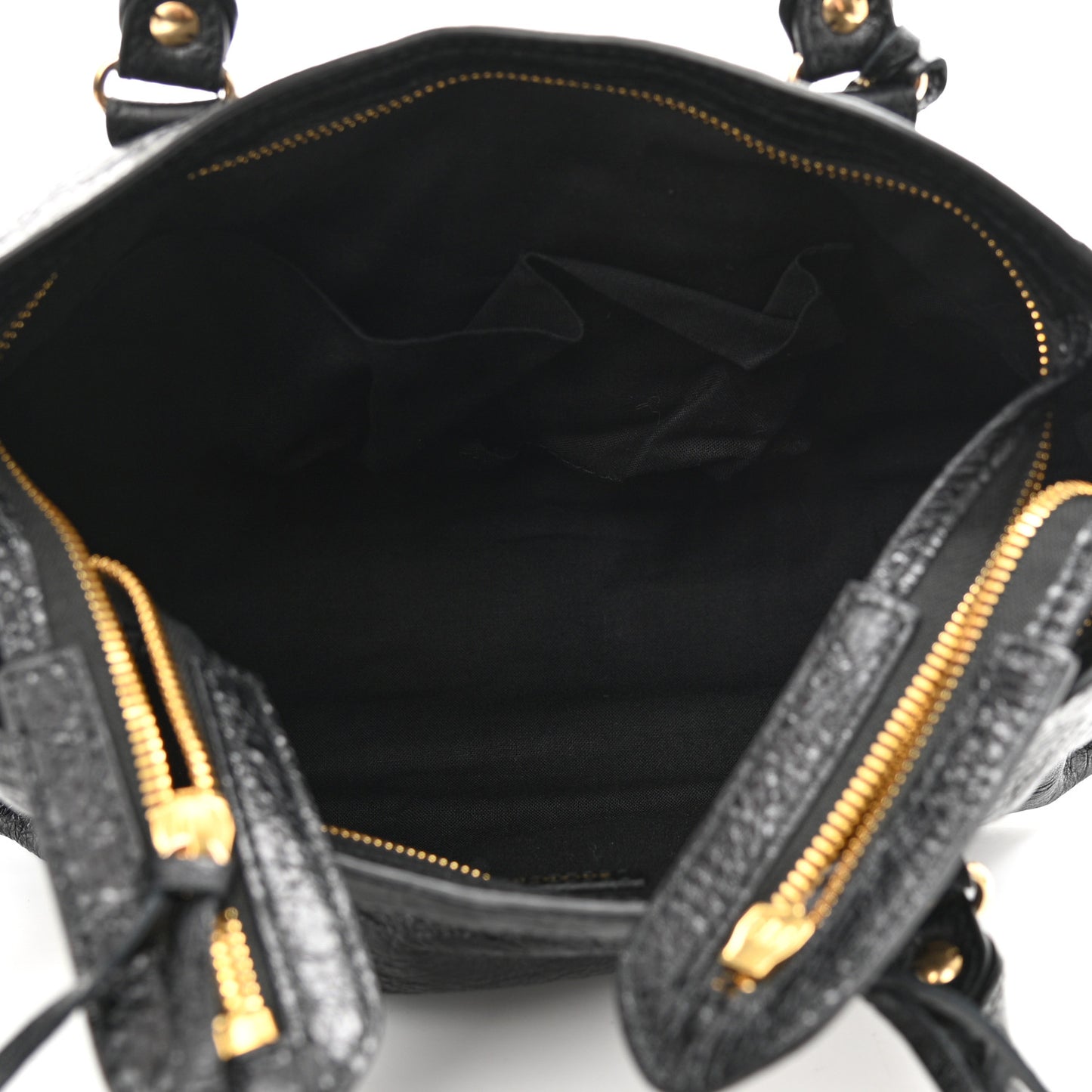 Agneau Classic Gold Hardware S City Black