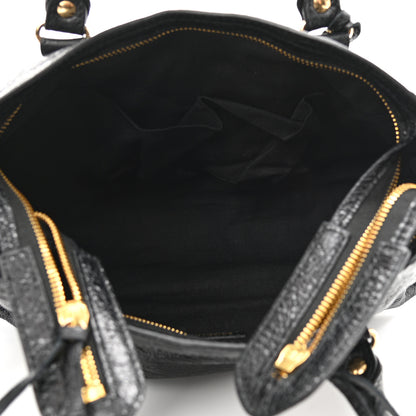 Balenciaga Agneau Classic Gold Hardware S City Black 4 of 9