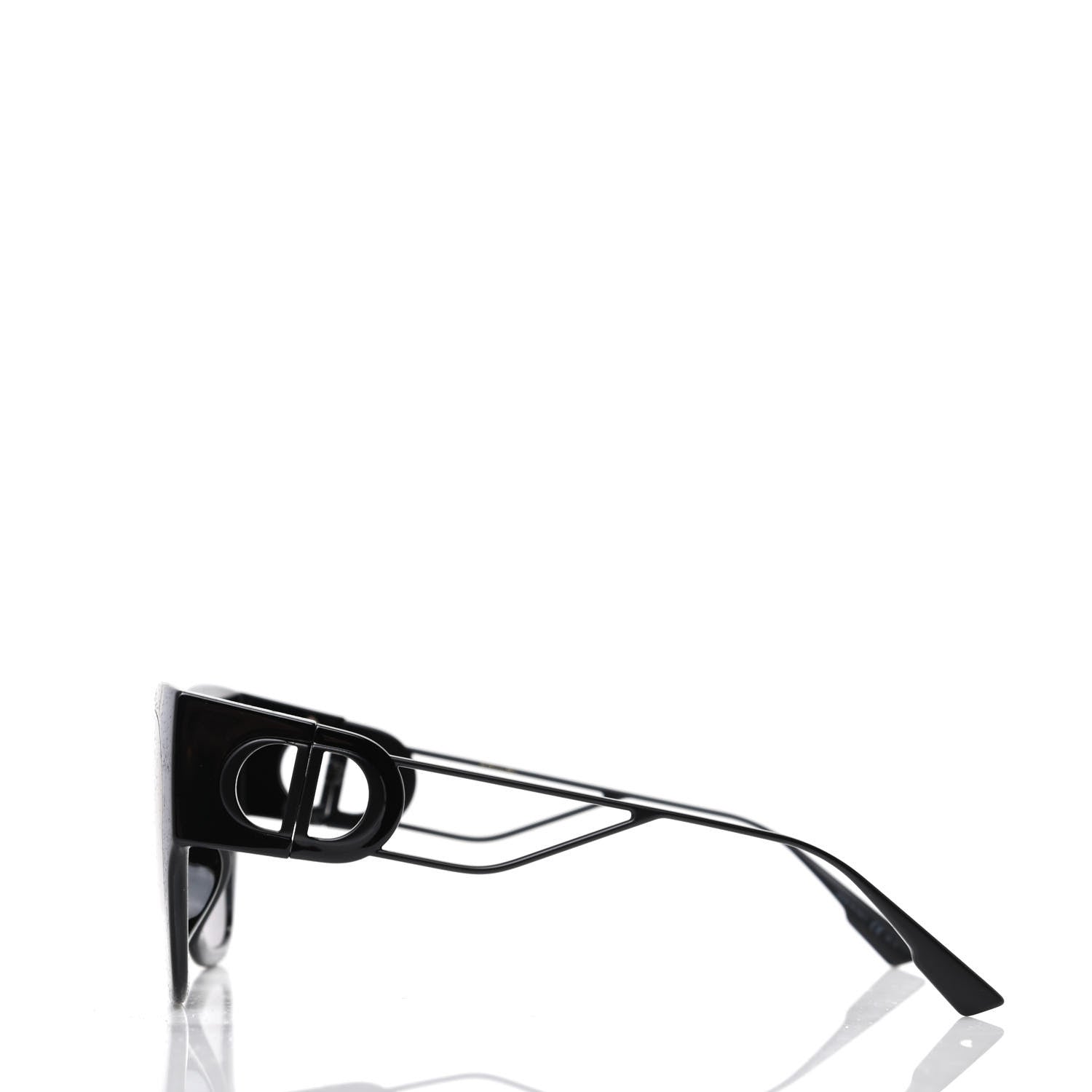 Christian Dior Rectangular 30 Montaigne 1 Sunglasses Black 3 of 7