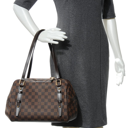 Louis Vuitton Damier Ebene Rivington GM 2 of 7