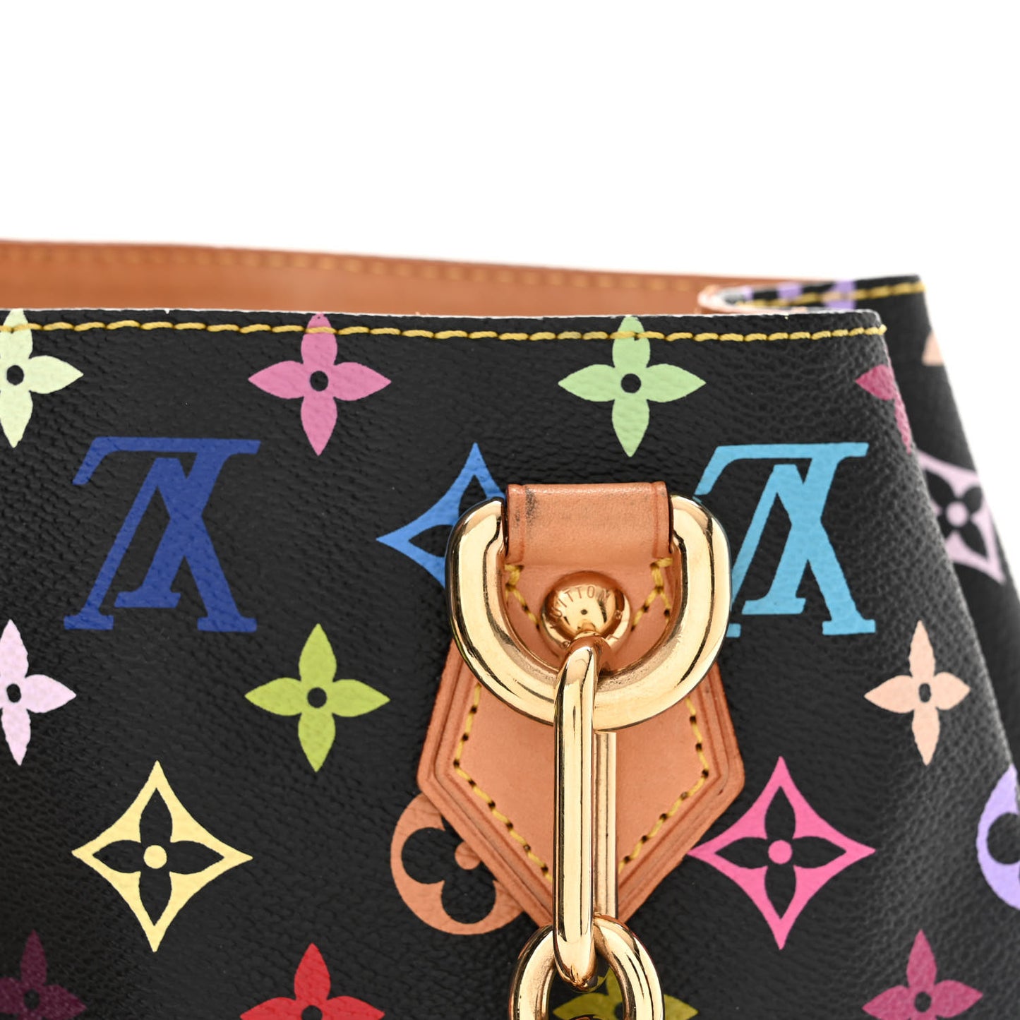 Monogram Multicolor Audra Black
