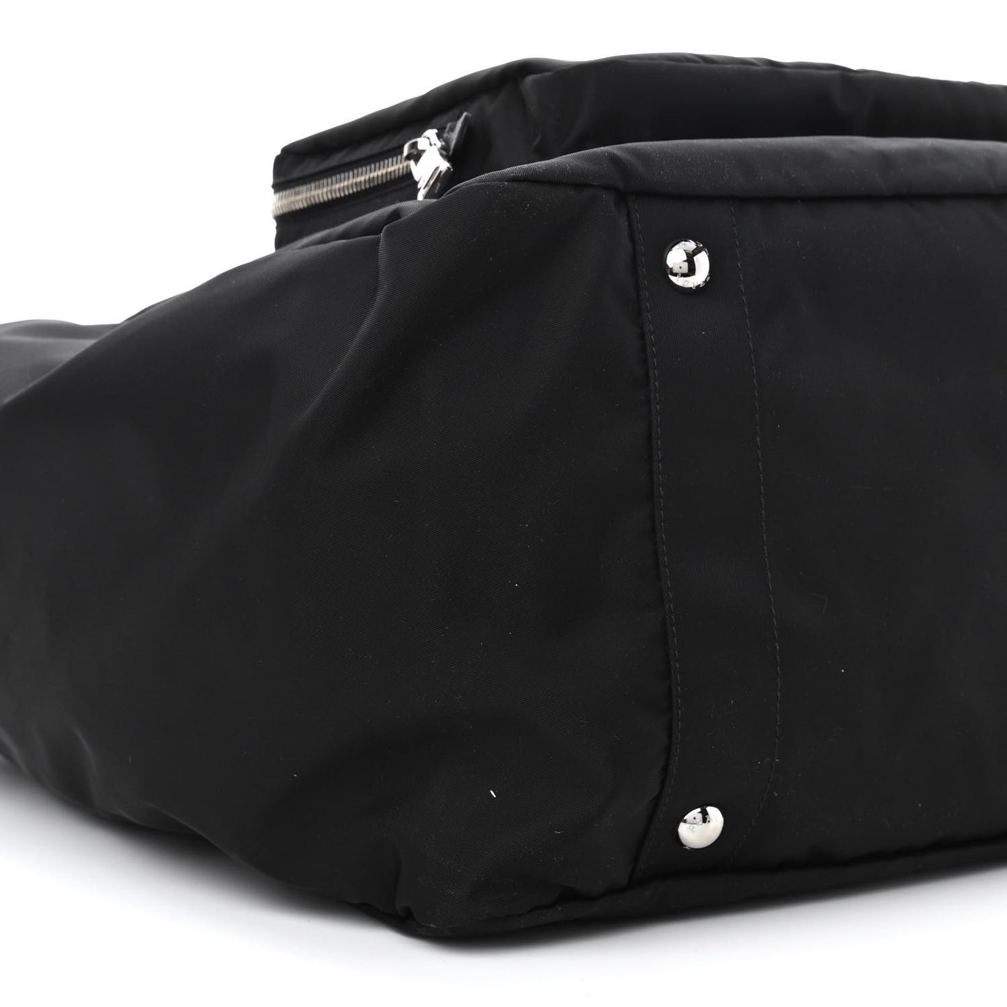 Nylon Vela Baby Bag Black
