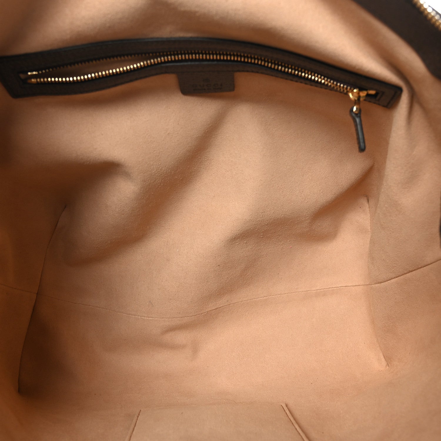 Gucci GG Supreme Monogram Web Medium Ophidia Tote Bag Brown 5 of 12