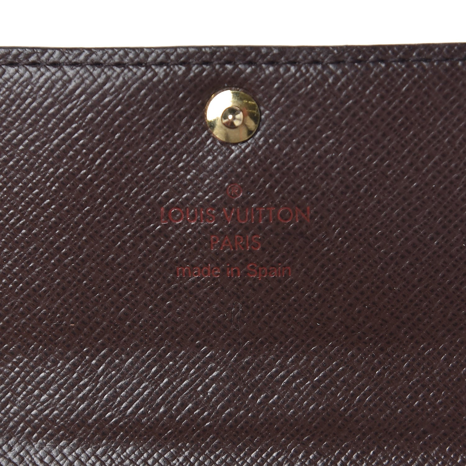 Louis Vuitton Damier Ebene Anais Wallet 7 of 7