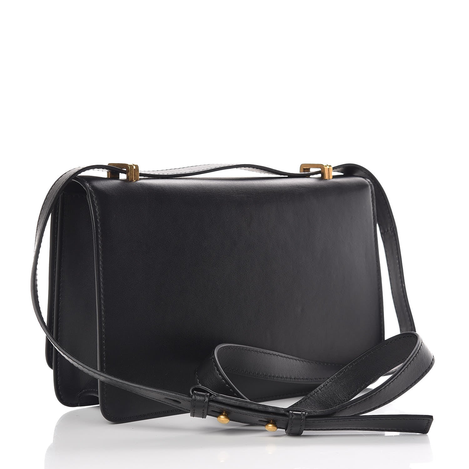 Versace Calfskin Tribute X Shoulder Bag Black 3 of 9
