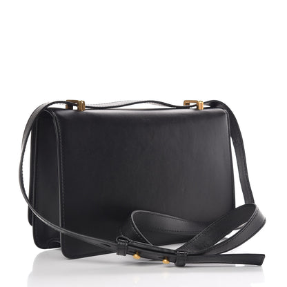 Versace Calfskin Tribute X Shoulder Bag Black 3 of 9