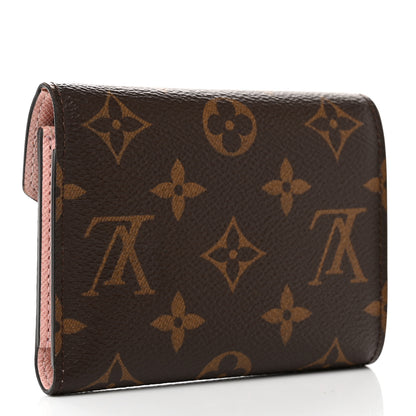 Louis Vuitton Monogram Victorine Wallet Rose Ballerine 3 of 7