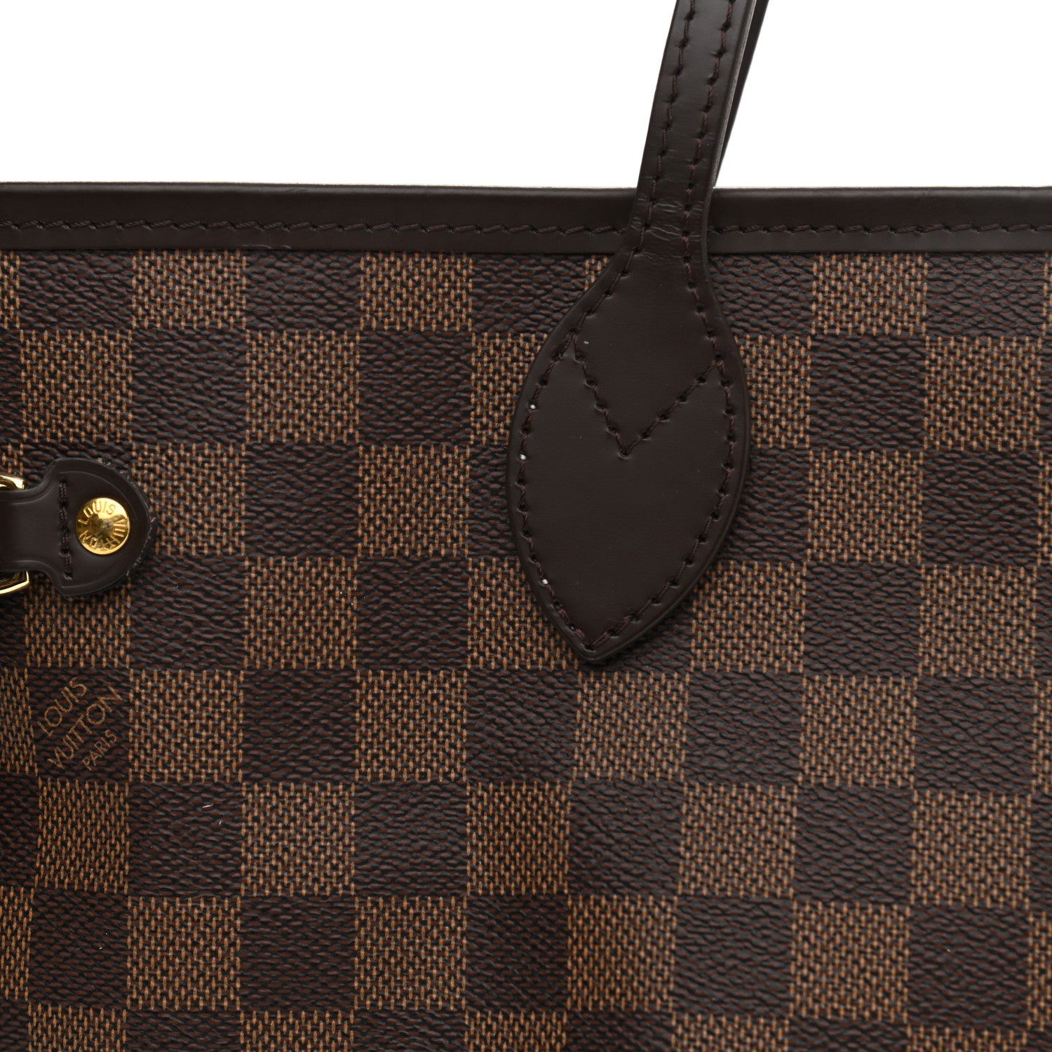 Louis Vuitton Damier Ebene Neo Neverfull MM Rose Ballerine 12 of 12