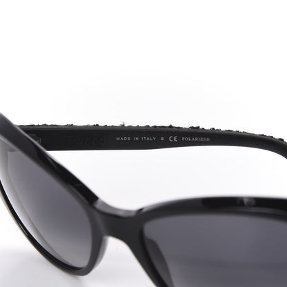 Chanel Tweed CC Sunglasses 5241 Black 5 of 8