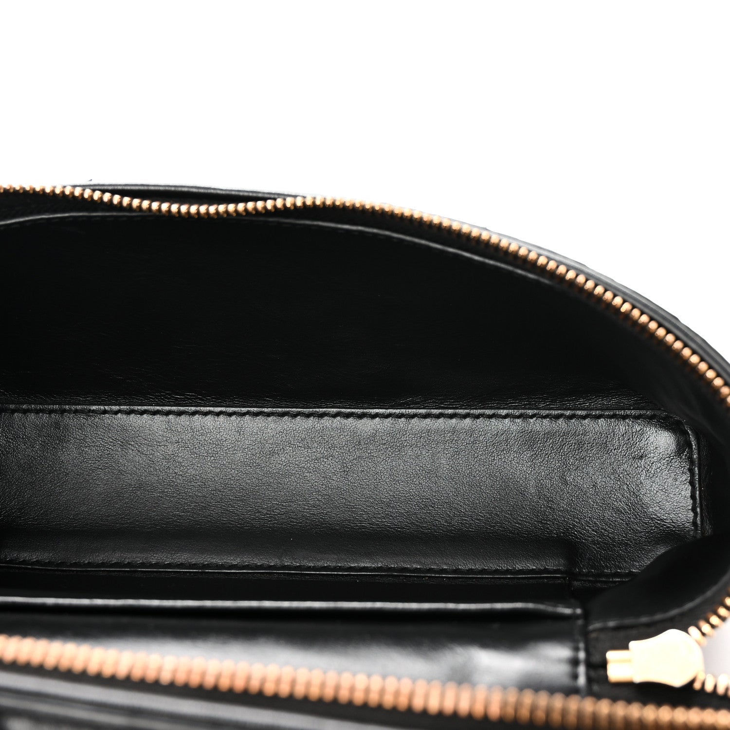Bottega Veneta Calfskin Intrecciato Bang Bang Vanity Case Black 5 of 9