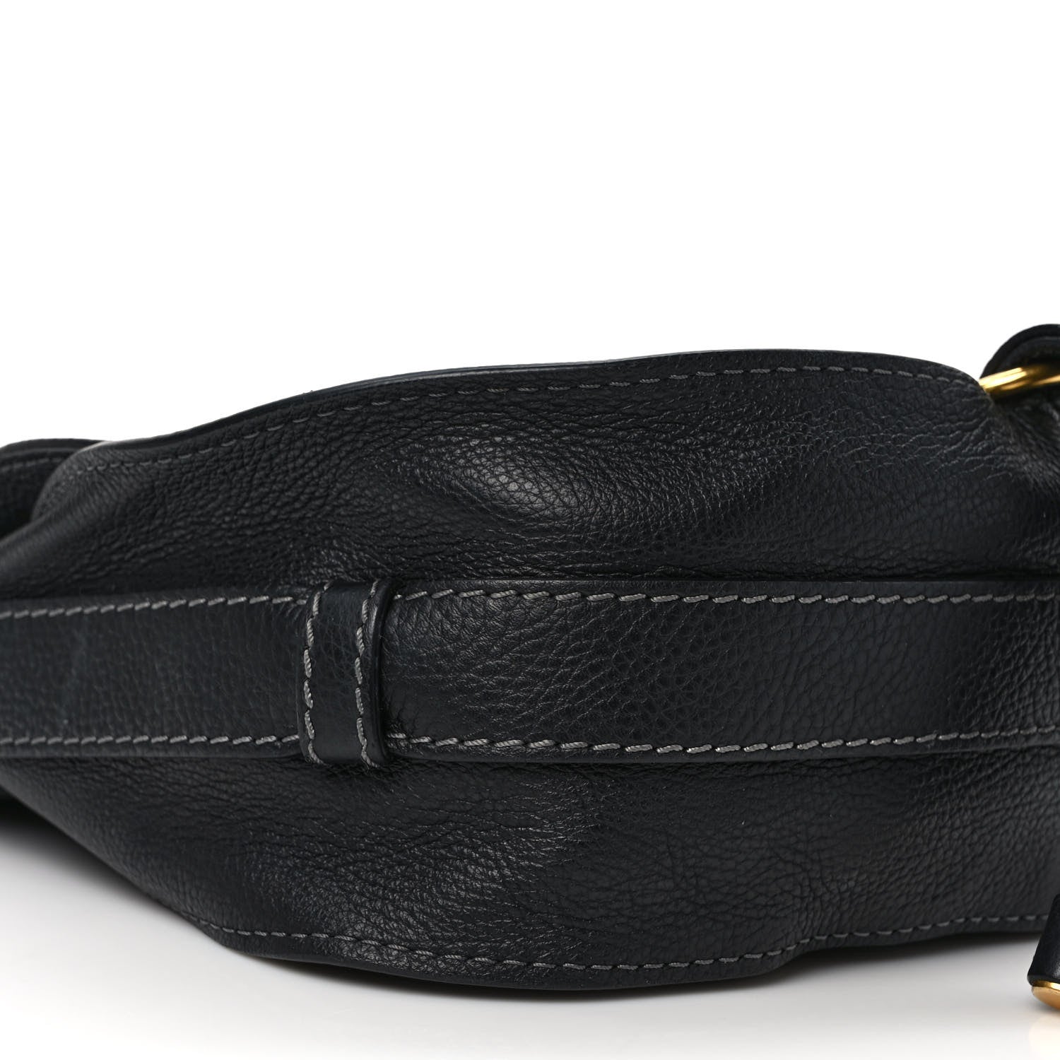 Chloe Calfskin Medium Marcie Round Crossbody Bag Black 7 of 8