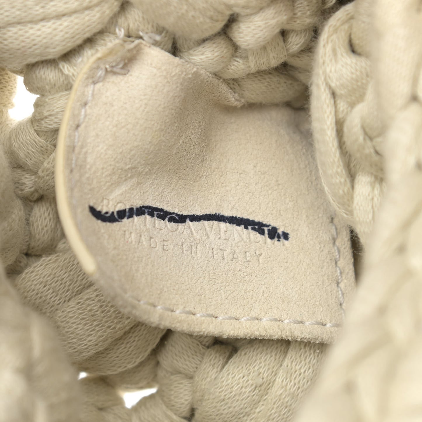 Jersey Crochet Shoulder Bag Plaster