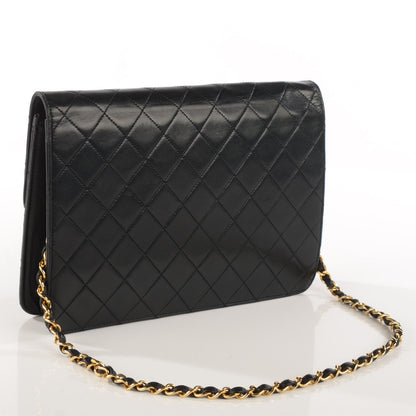 Chanel Lambskin Quilted Medium Single Flap Black 3 of 8