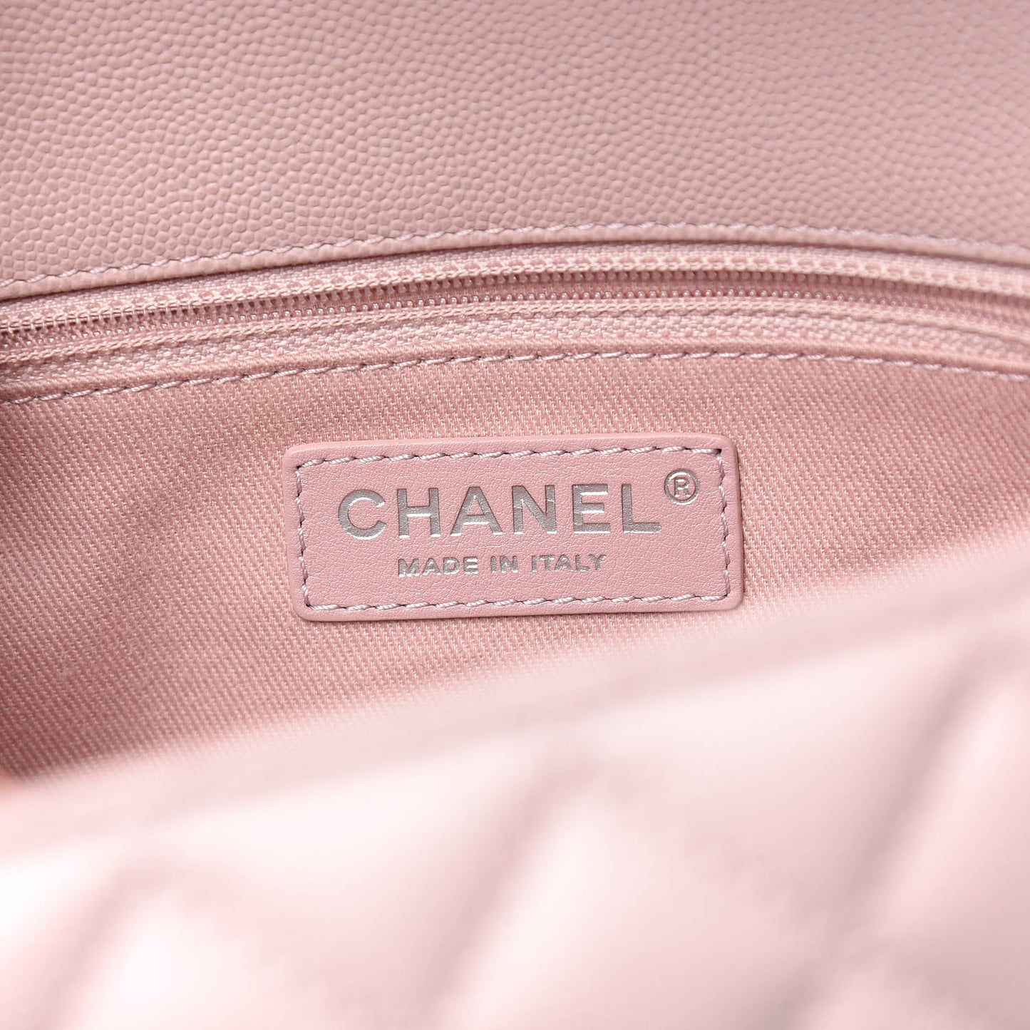 Caviar Quilted Small Coco Handle Flap Pink