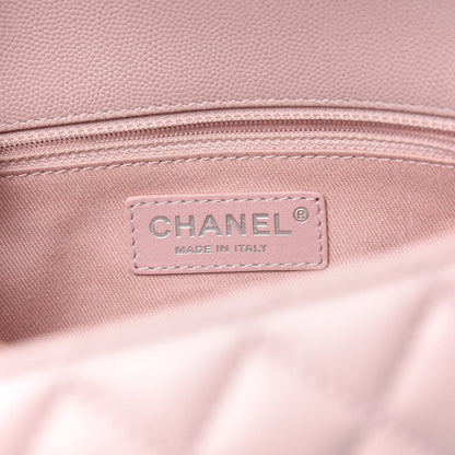 Chanel Caviar Quilted Small Coco Handle Flap Pink 8 of 11