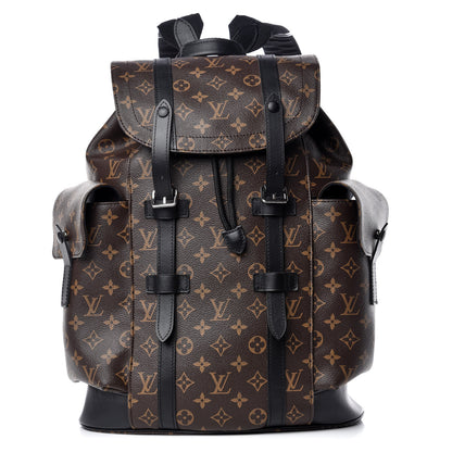 Louis Vuitton Monogram Macassar Christopher PM Backpack 1 of 10