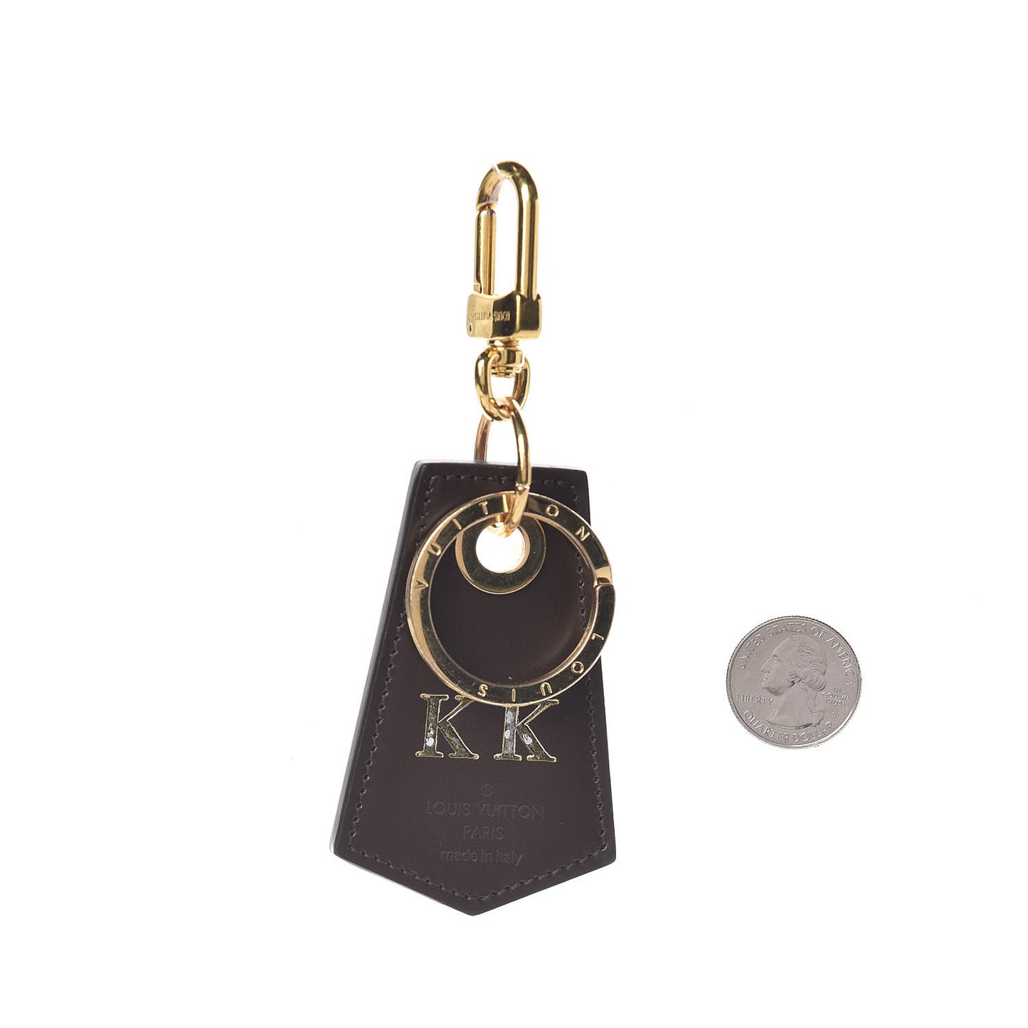 Damier Ebene Enchappes Key Holder