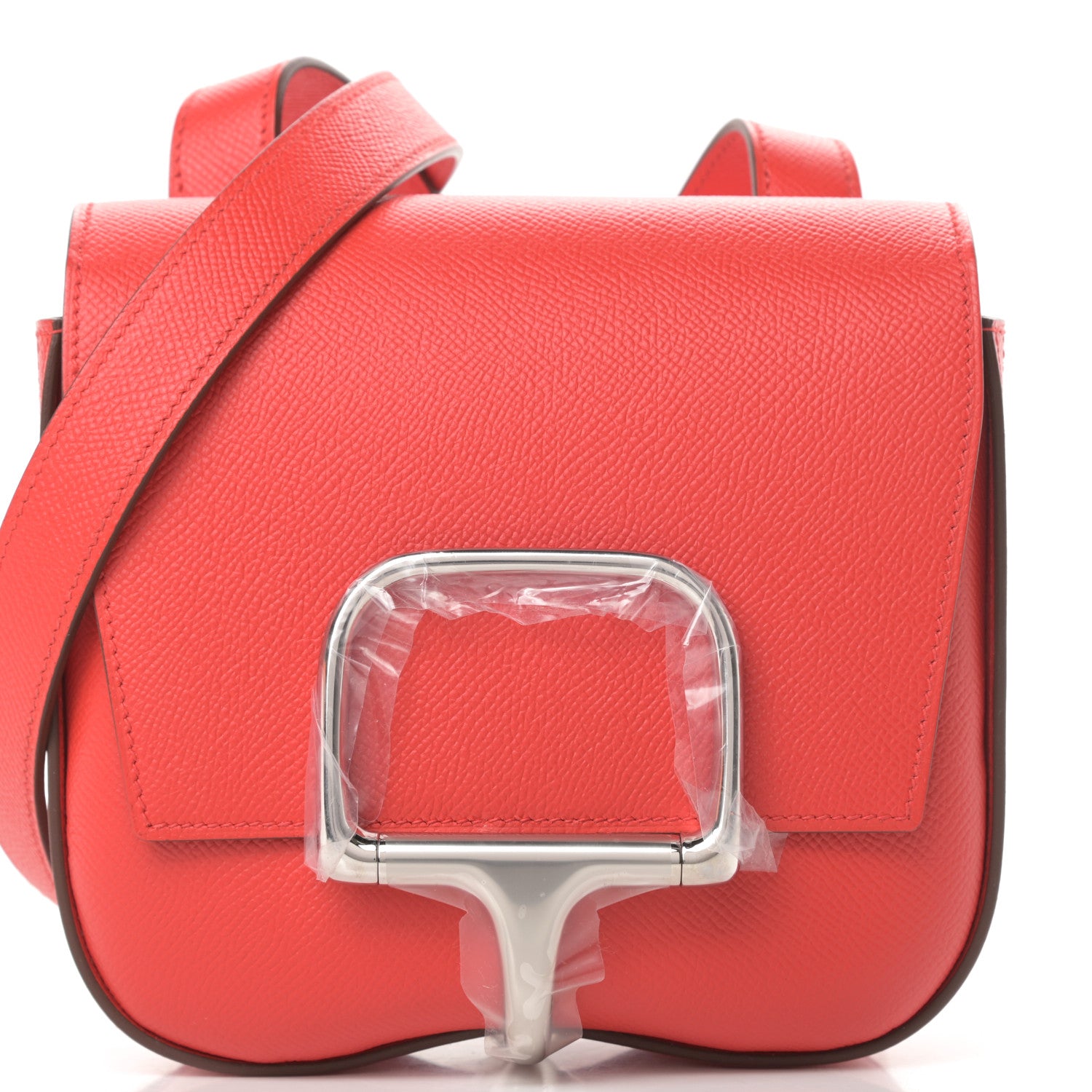 Hermes Epsom Mini Della Cavalleria Rouge De Coeur 7 of 10