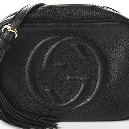 Gucci Pebbled Calfskin Small Soho Disco Bag Black 10 of 10