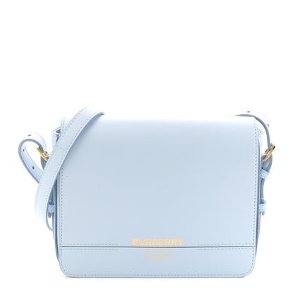Burberry Smooth Calfskin Small Grace Bag Pale Blue 1 of 10