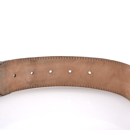 Gucci Calfskin Web Interlocking G Belt 85 34 6 of 8
