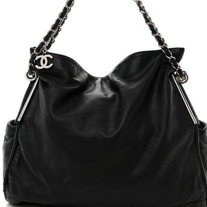 Chanel Lambskin Large Ultimate Soft Tote Black 7 of 12