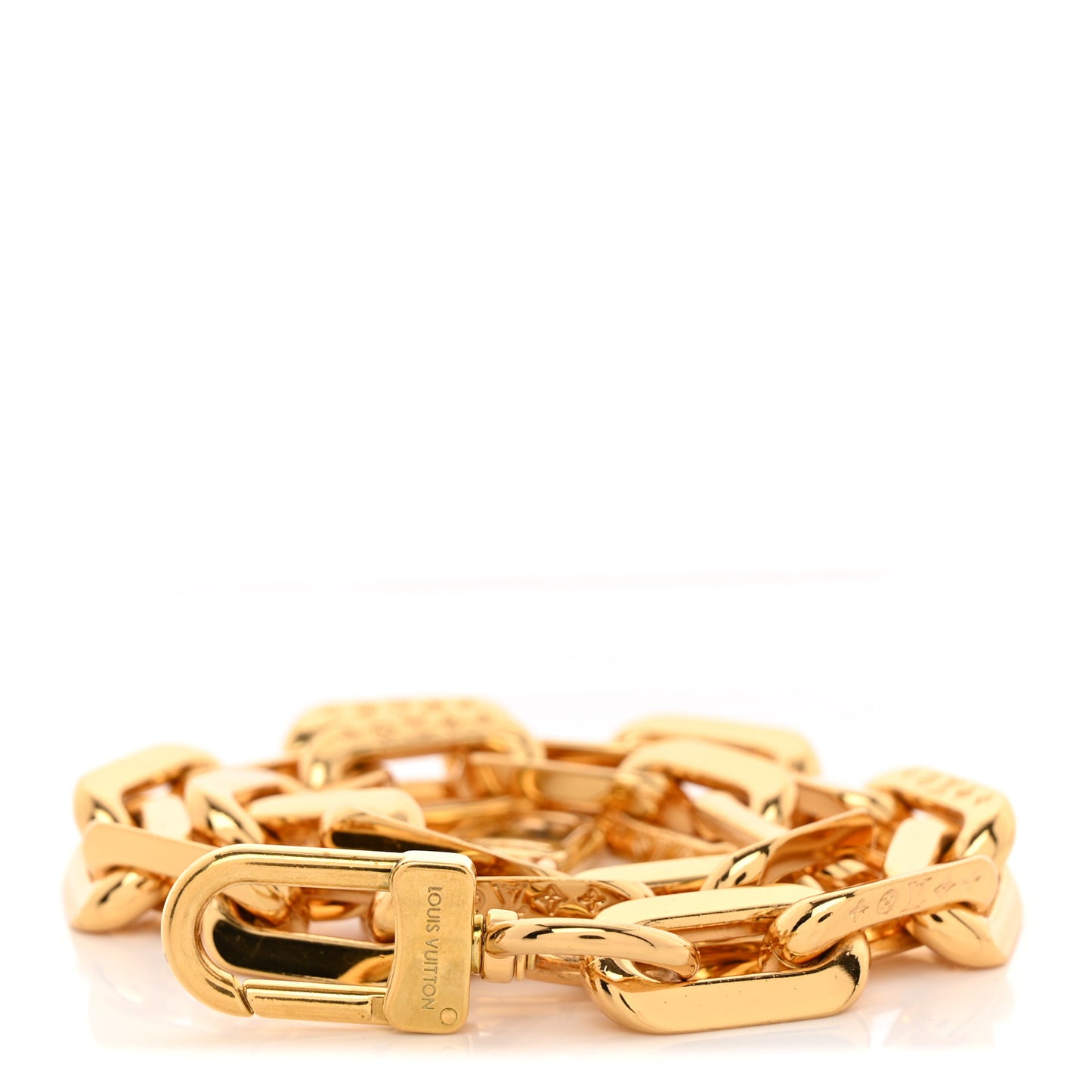 Metal Coussin MM Chain Strap Gold