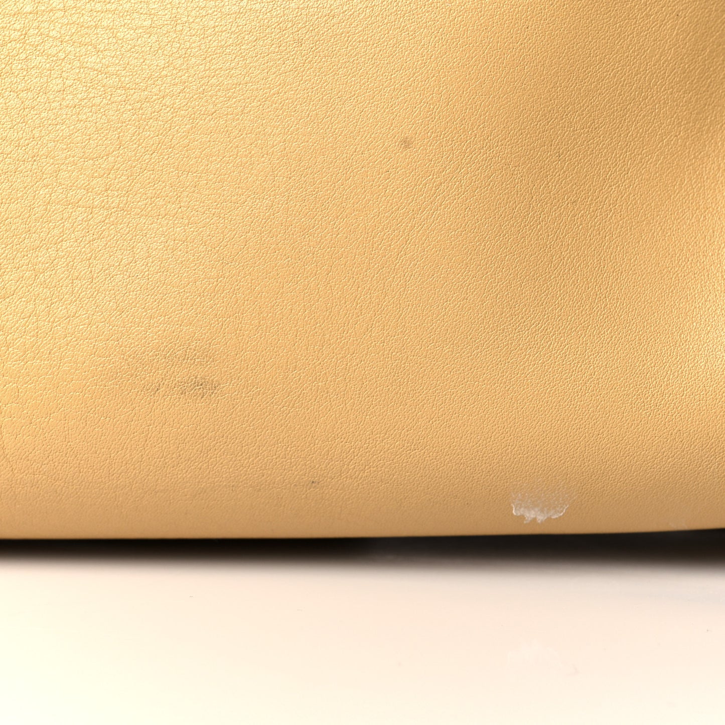 Saffiano City Calfskin Bi-Color Tote Ginestra Caramel