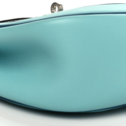 Hermes Veau Swift Sac Berline Bleu Atoll Colvert 9 of 10