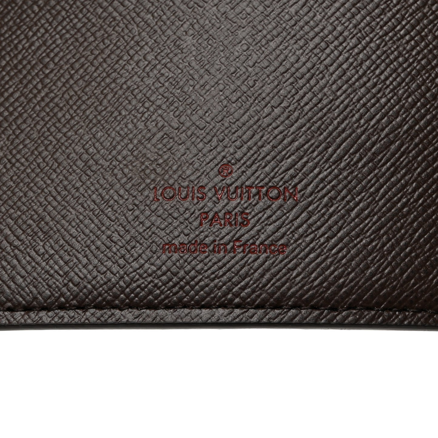 Damier Ebene Medium Ring Agenda Cover