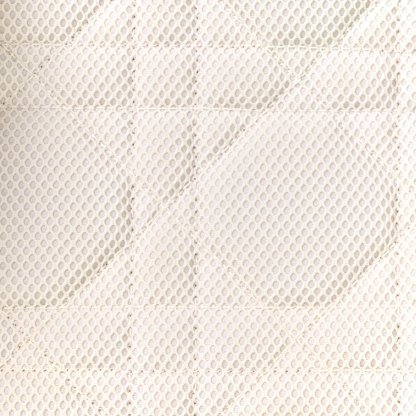 Macrocannage Technical Fabric Medium Lady Dior White
