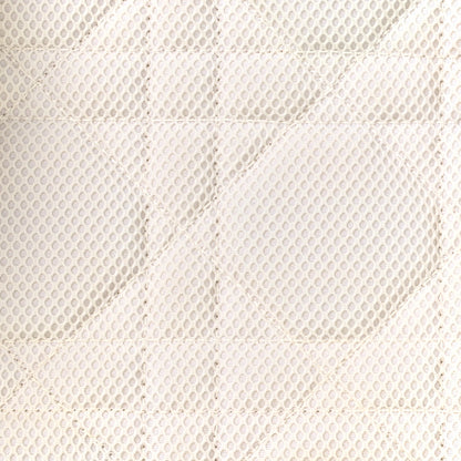 Christian Dior Macrocannage Technical Fabric Medium Lady Dior White 8 of 15