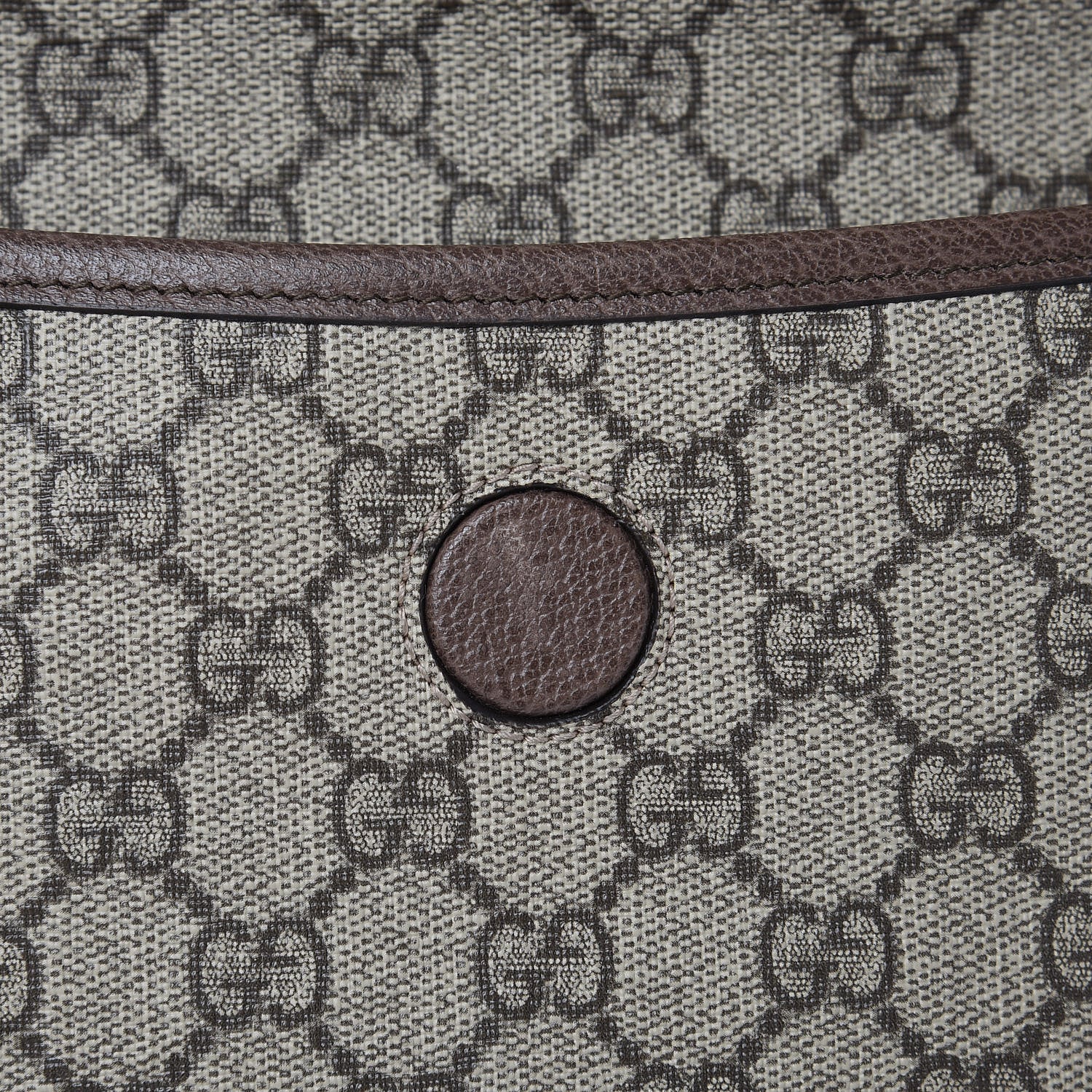 Gucci GG Supreme Monogram Neo Vintage Web Belt Bag Brown 9 of 11