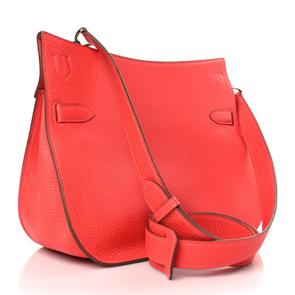 Hermes Taurillon Clemence Jypsiere 28 Rose Jaipur 3 of 9