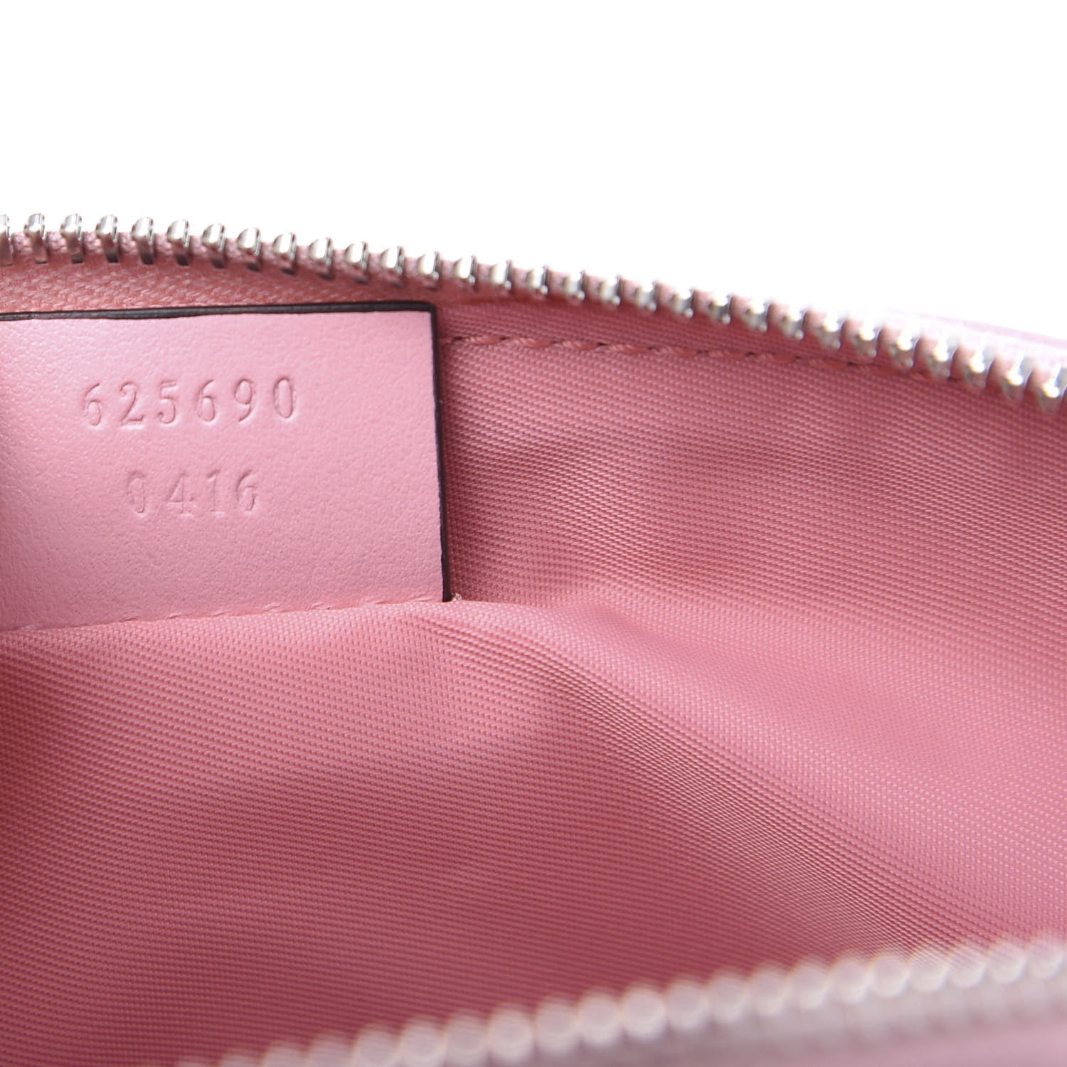 Gucci Calfskin Matelasse Large GG Marmont Pouch Cosmetic Case Wild Rose 7 of 8