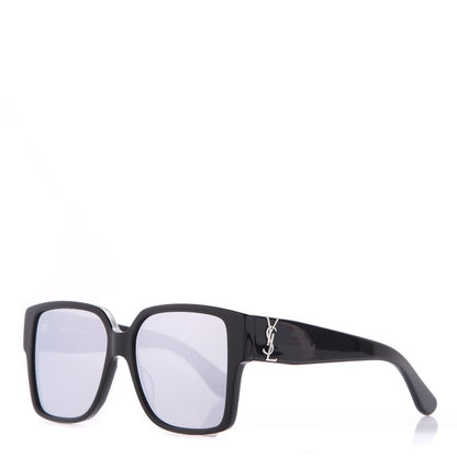 Saint Laurent Square SL M9 Sunglasses Black 1 of 10
