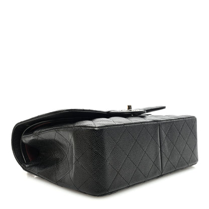 Chanel Caviar Quilted Jumbo Double Flap Black 3 of 9