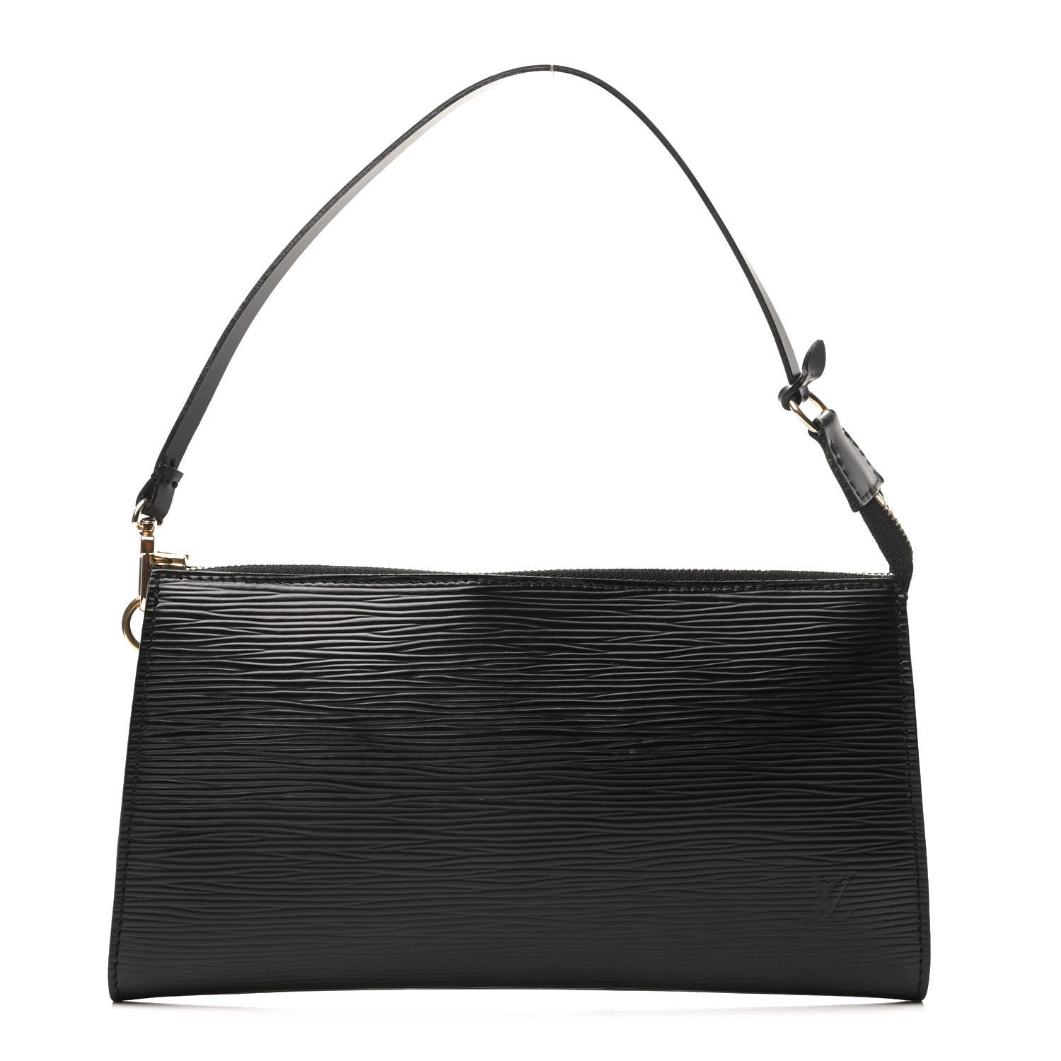 Louis Vuitton Epi Pochette Accessories 24 Black 1 of 8