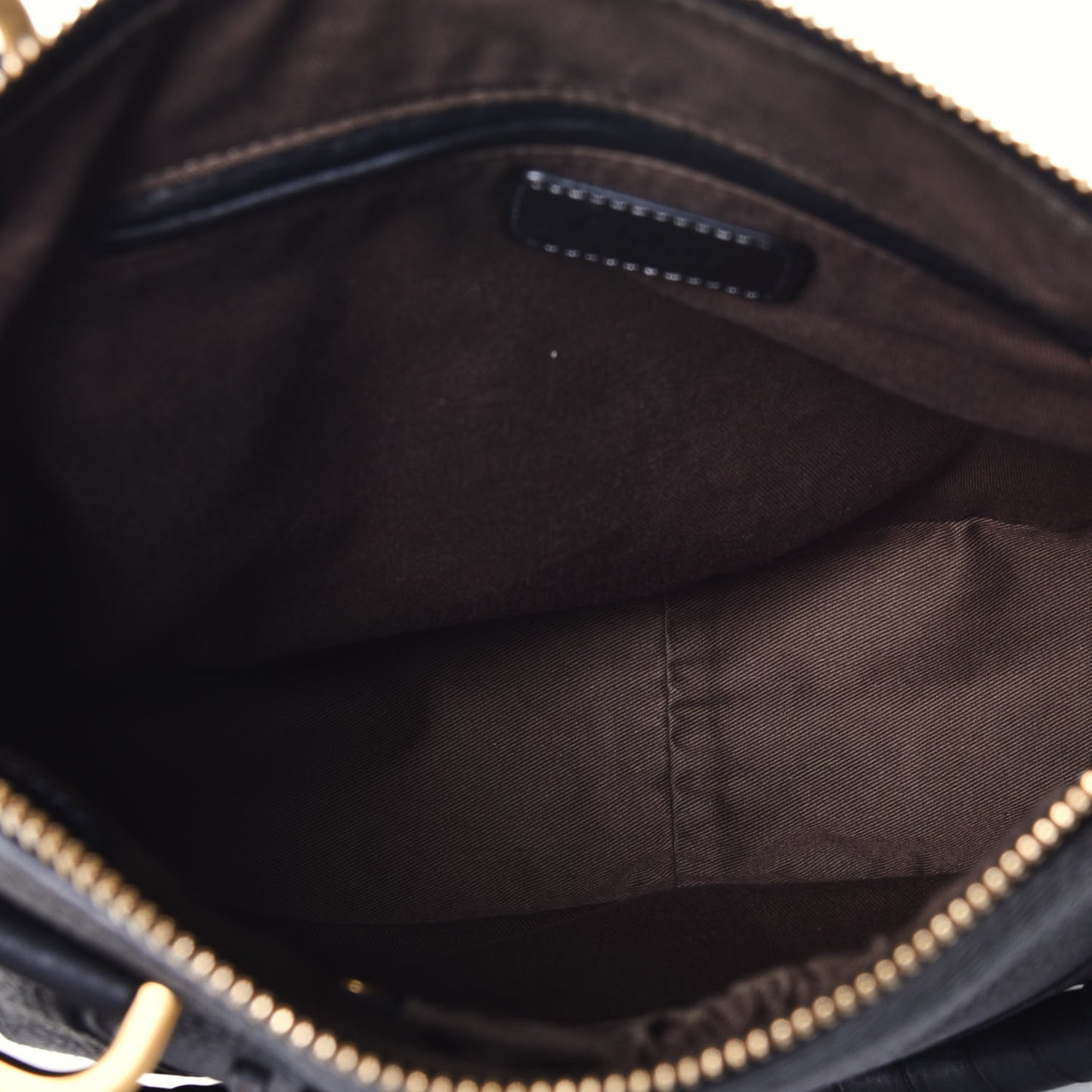 Calfskin Medium Marcie Satchel Black