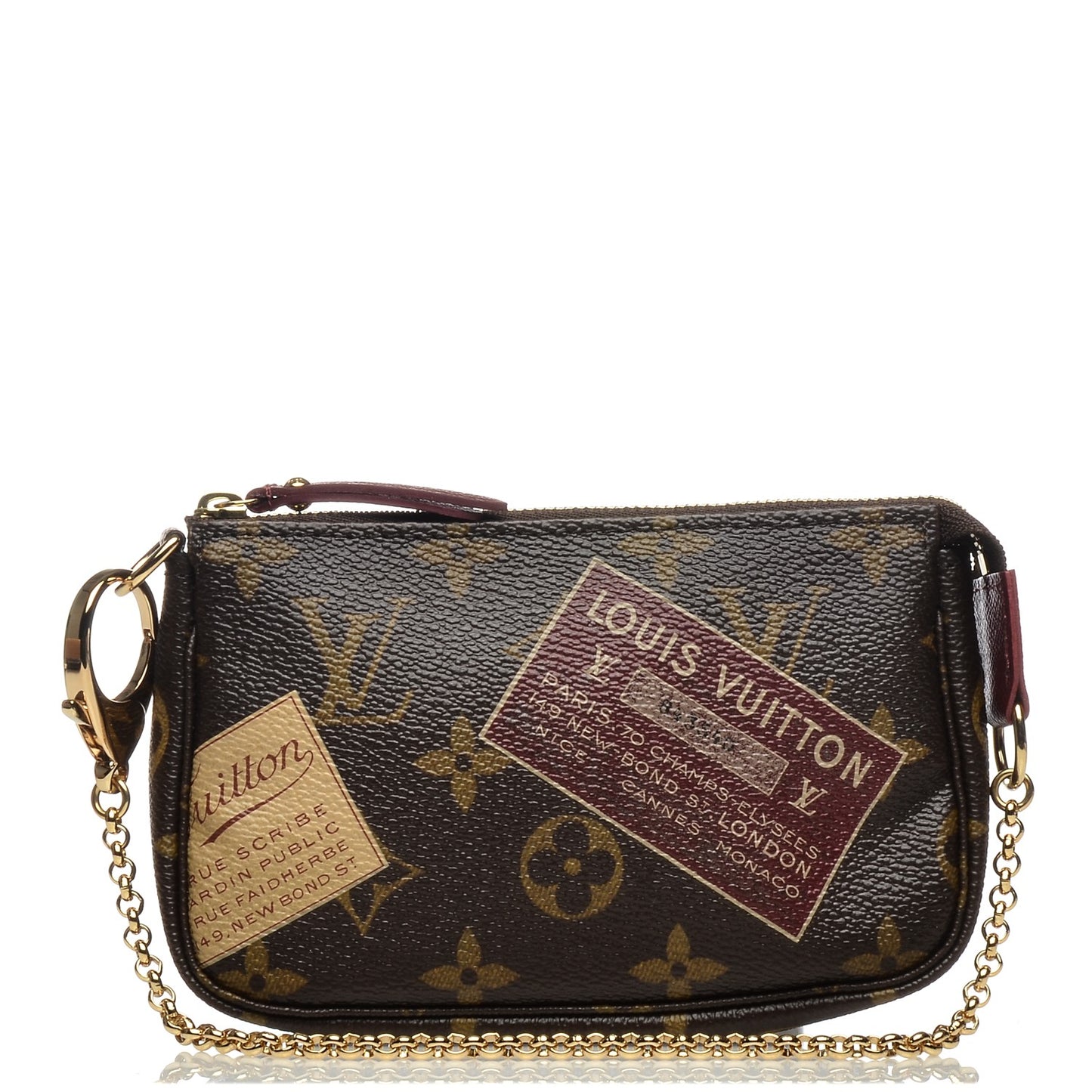 Monogram Stamp Mini Pochette Accessories