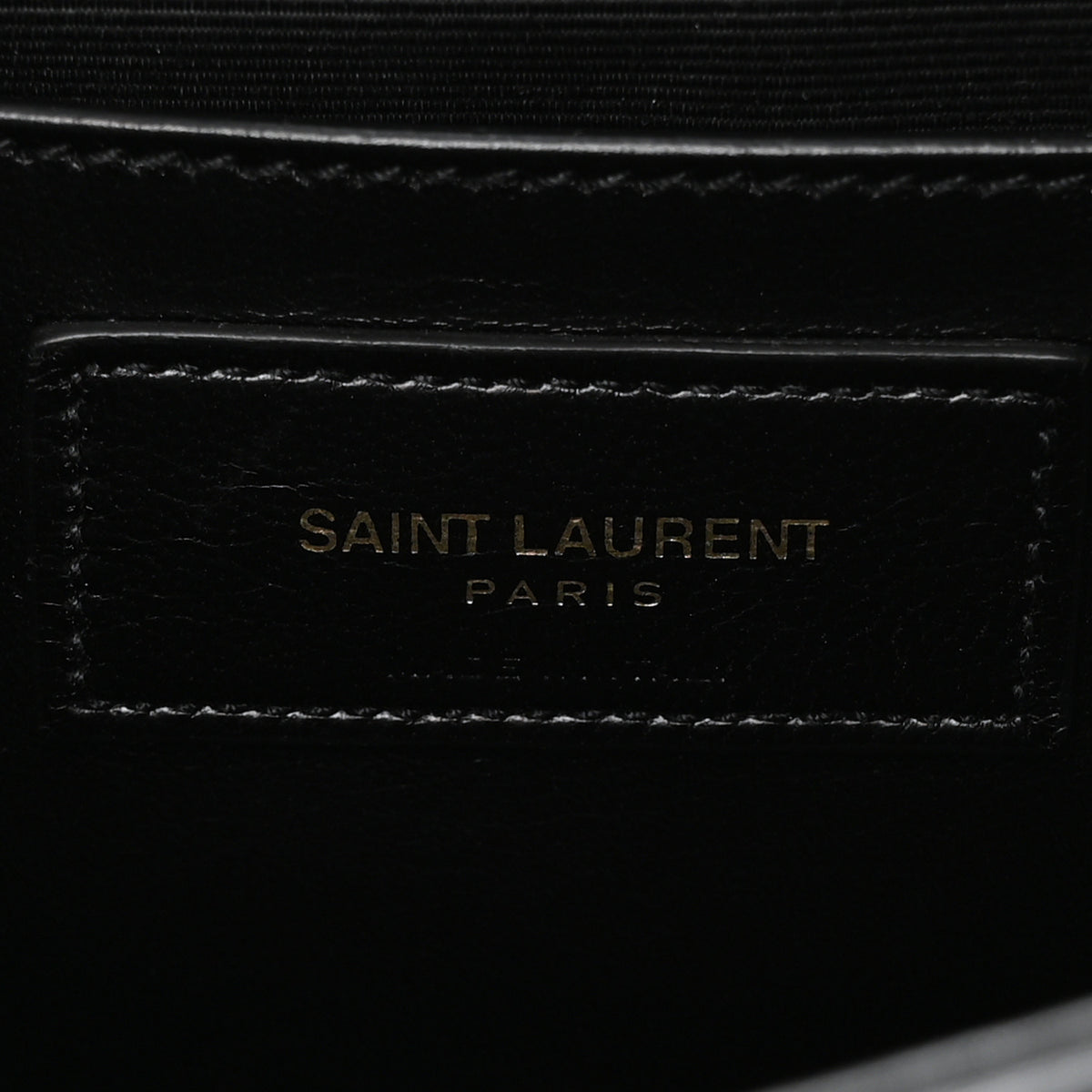 Lambskin Medium Cloud Star Monogram Kate Satchel Black