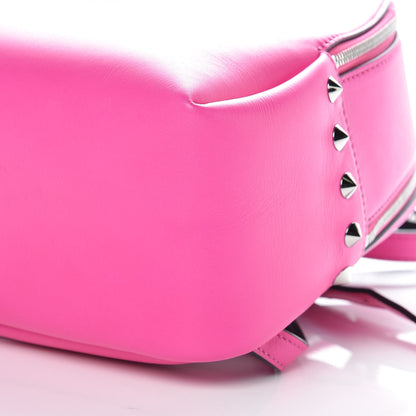 MCM Calfskin Mini Duchess Polke Studs Backpack Electric Pink 7 of 10