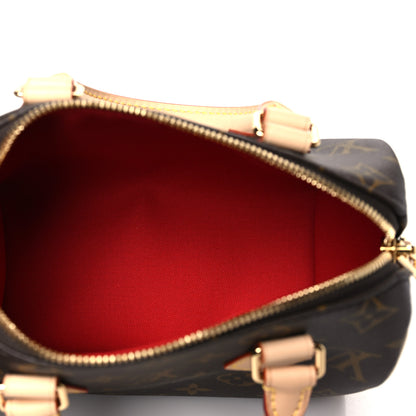 Louis Vuitton Monogram Speedy Bandouliere 20 Beige 5 of 10